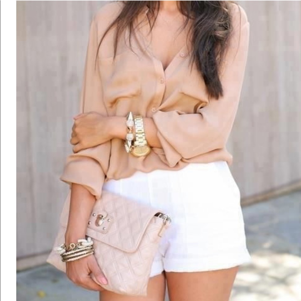 Blush blouse